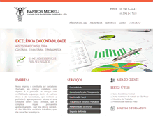 Tablet Screenshot of barrosmicheli.com.br